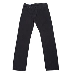 Lamb & Flag Slim Men's Gray The Buckle Mid Rise Cotton Button Fly‎ Jeans 30x30